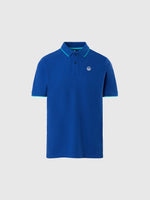 hover | Ocean blue | polo-short-sleeve-collar-wstriped-in-contrast-692452