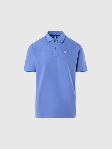 hover | Wedgewood | polo-short-sleeve-collar-wstriped-in-contrast-692452