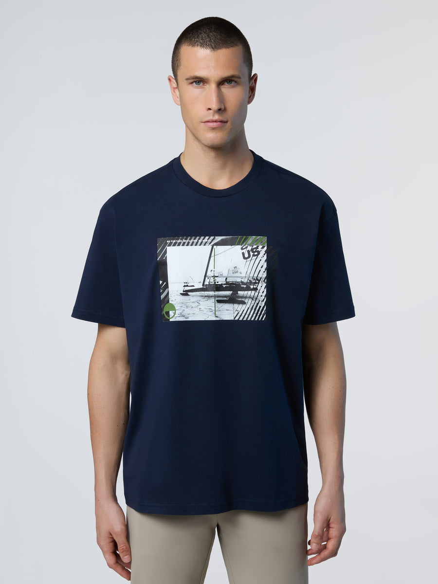 1 | Navy blue | t-shirt-short-sleeve-wgraphic-692849