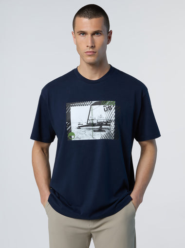 2 | Navy blue | t-shirt-short-sleeve-wgraphic-692849