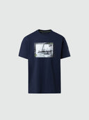 hover | Navy blue | t-shirt-short-sleeve-wgraphic-692849