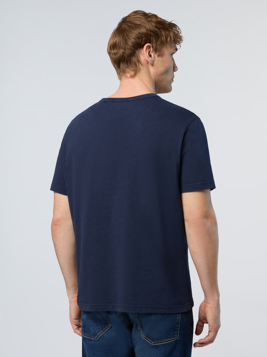 4 | Navy blue | t-shirt-short-sleeve-wprint-692863