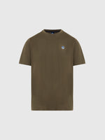 hover | Dusty olive | t-shirt-short-sleeve-basic-bollo-692970