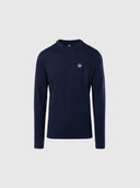 hover | Navy blue | basic-bollo-t-shirt-long-sleeve-692971