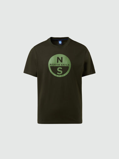 hover | Forest green | basic-t-shirt-short-sleeve-692972