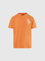 hover | Tangerine | t-shirt-short-sleeve-slub-jersey-692987