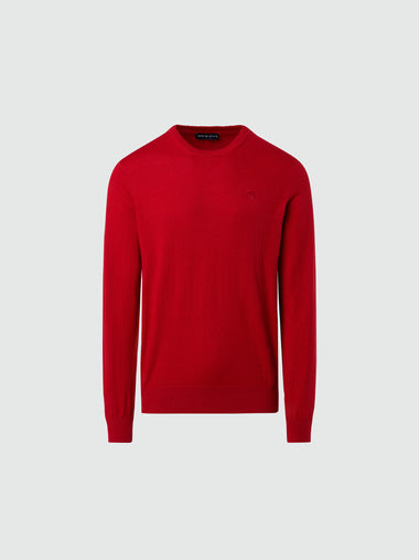 hover | Red lava | crewneck-12-gg-knitwear-699773