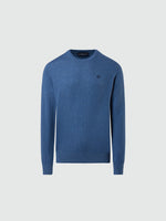 hover | Denim blue melange | crewneck-12-gg-knitwear-699773