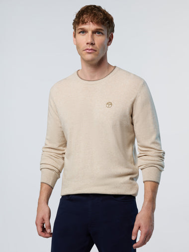 2 | Taupe melange | crewneck-12gg-knitwear-699775