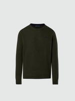 hover | Forest green | crewneck-12gg-knitwear-699775