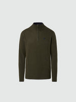 hover | Forest green | half-zip-12gg-knitwear-699778