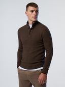 2 | Walnut melange | half-button-7gg-knitwear-699781