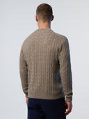 4 | Fossil melange | crewneck-7gg-knitwear-699782