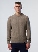 1 | Fossil melange | crewneck-7gg-knitwear-699782