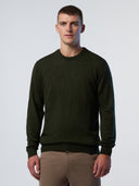 1 | Forest green | crewneck-12gg-knitwear-699790