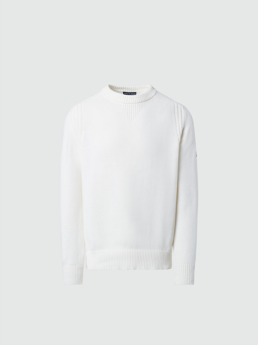 hover | Marshmallow | crewneck-3gg-knitwear-699793