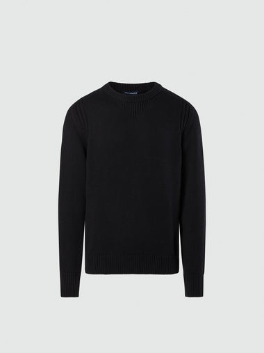 hover | Black | crewneck-3gg-knitwear-699793