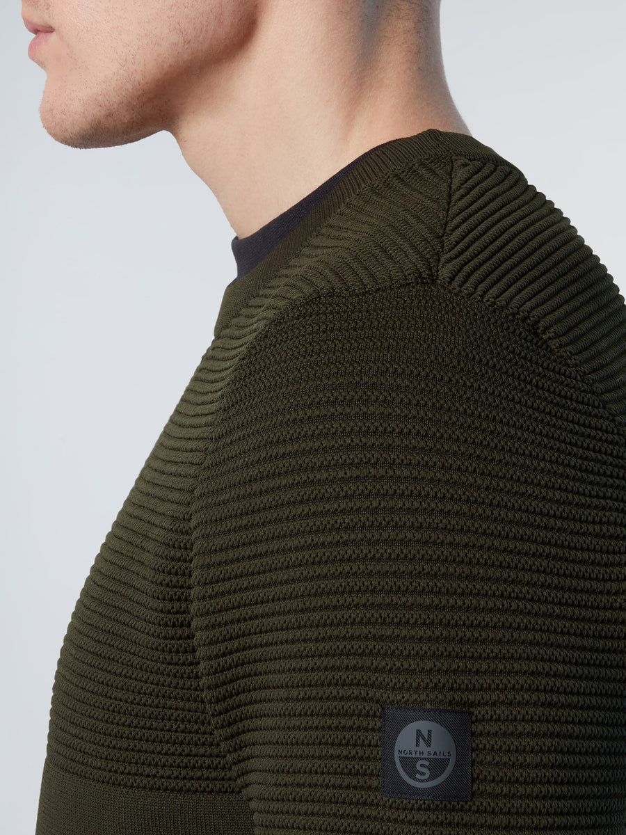 6 | Forest green | crewneck-12gg-knitwear-699796