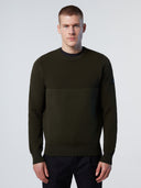 1 | Forest green | crewneck-12gg-knitwear-699796