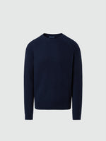 hover | Navy blue | crewneck-5gg-knitwear-699810