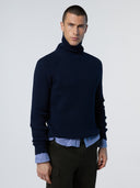 2 | Navy blue | turtle-neck-5gg-knitwear-699811