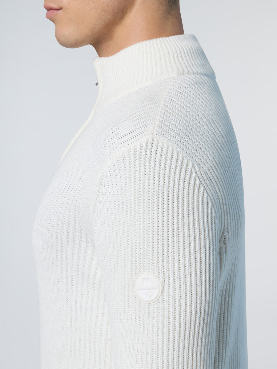 6 | Marshmallow | half-zip-5gg-knitwear-699813