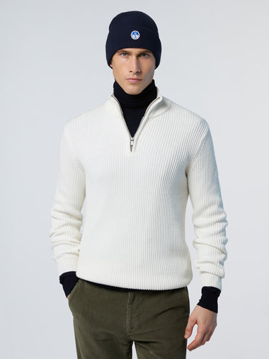 2 | Marshmallow | half-zip-5gg-knitwear-699813