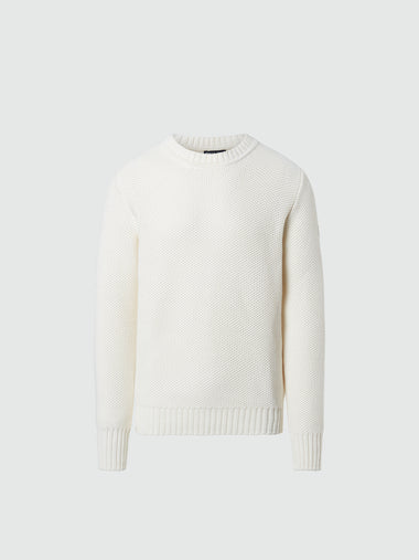 hover | Marshmallow | crewneck-5gg-knitwear-699814