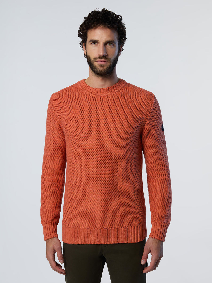 1 | Orange spice | crewneck-5gg-knitwear-699814