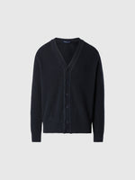 hover | Navy blue | v-neck-cardigan-5gg-knitwear-699815