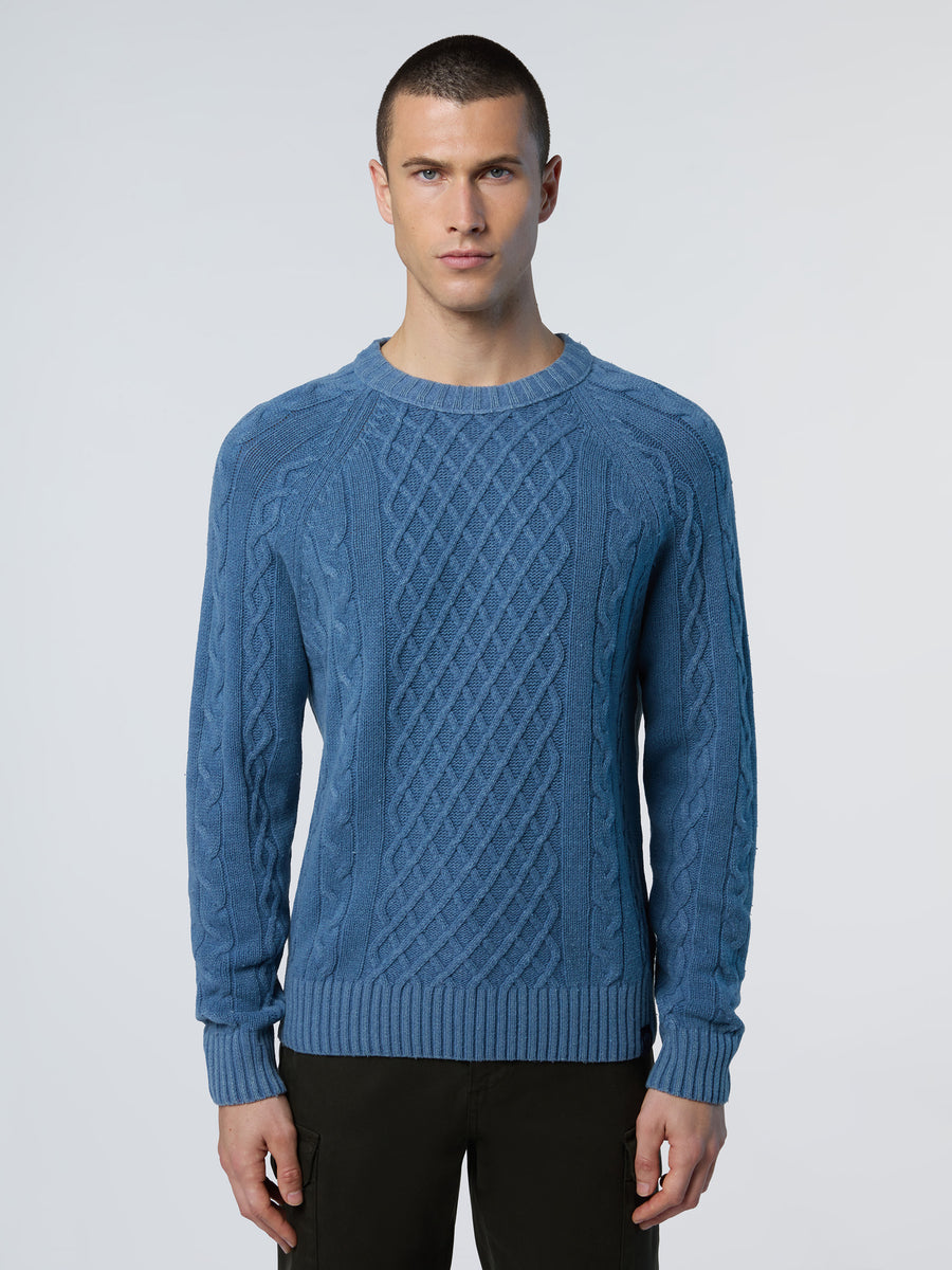 1 | China blue | crewneck-5gg-knitwear-699818