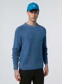 2 | China blue | crewneck-5gg-knitwear-699818