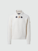 hover | Marshmallow | shawl-neck-with-toggles-7gg-knitwear-699821