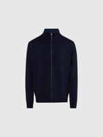 hover | Navy blue | full-zip-knitwear-12gg-699924