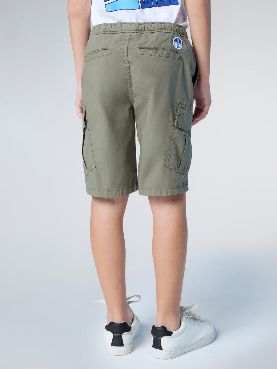 4 | Dusty olive | cargo-shorts-trouser-wielastic-waist-775401