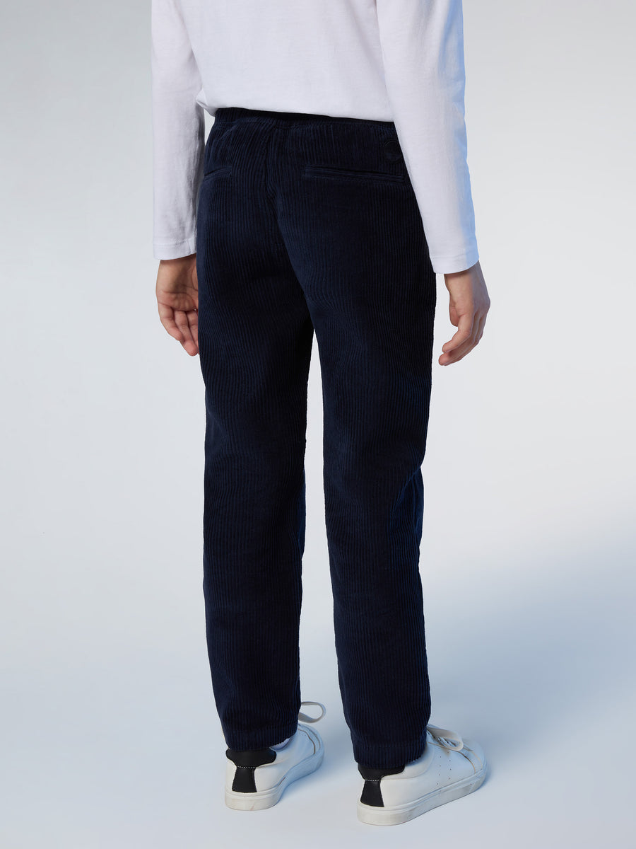 4 | Navy blue | chino-welastic-waistband-long-trouser-775414