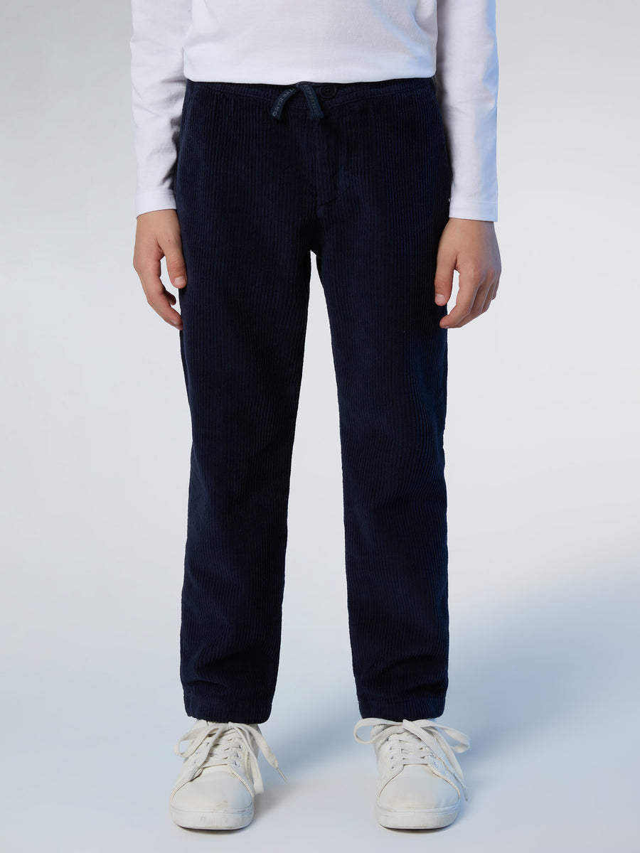 1 | Navy blue | chino-welastic-waistband-long-trouser-775414