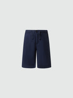 hover | Navy blue | chino-welastic-waist-short-trouser-775422