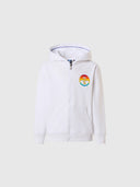 hover | White | full-zip-hooded-sweatshirt-surfing-print-794456