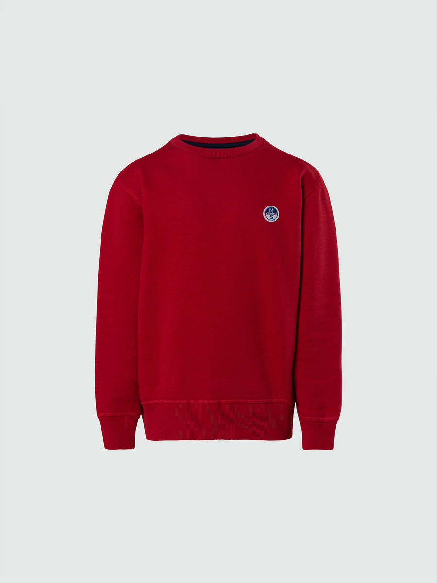 hover | Red lava | crewneck-sweatshirt-wlogo-794460