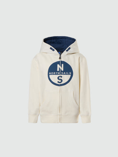 hover | Marshmallow | hooded-full-zip-sweatshirt-wgraphic-794463