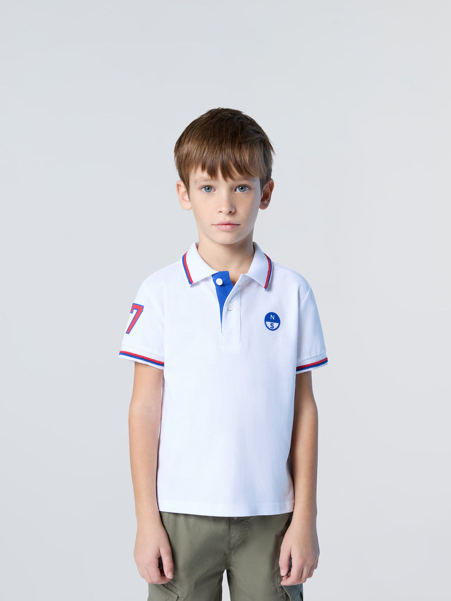 1 | White | polo-short-sleeve-wnumber-application-on-sleeve-795077