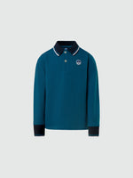 hover | Water green | polo-long-sleeve-wlogo-795085