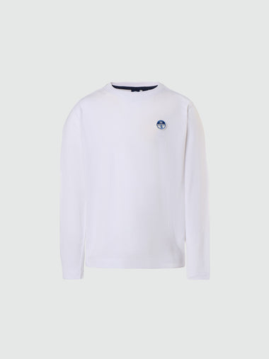 hover | White | t-shirt-long-sleeve-wlogo-795200