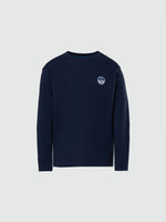 hover | Navy blue | t-shirt-long-sleeve-wlogo-795200