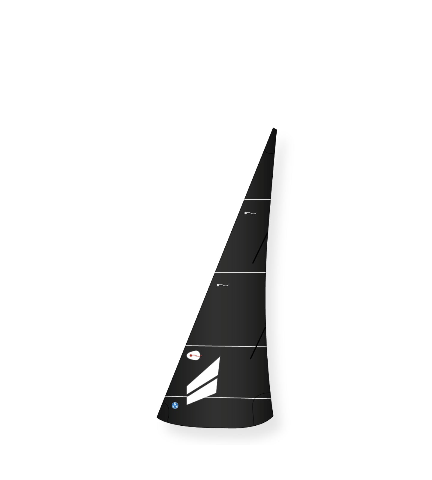 1 | White | North Sails Melges 20 Ji-5 Jib