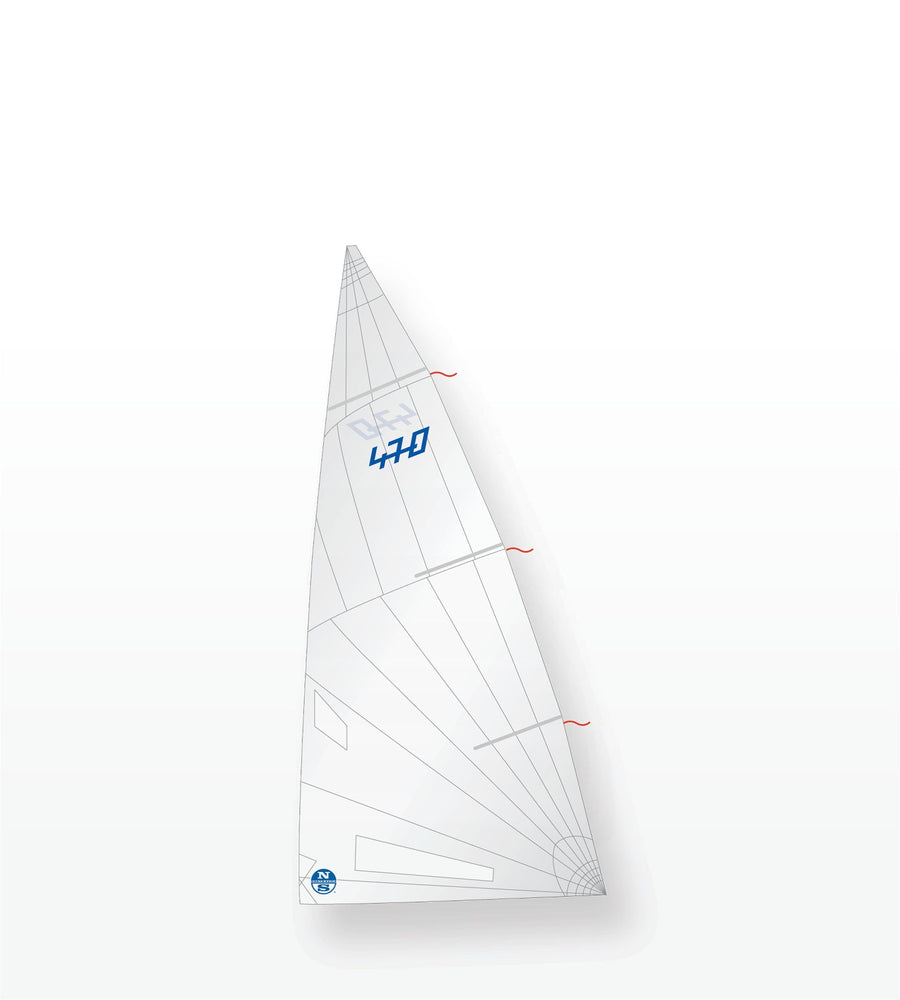 1 | White | North Sails 470 N15-L5 Mainsail