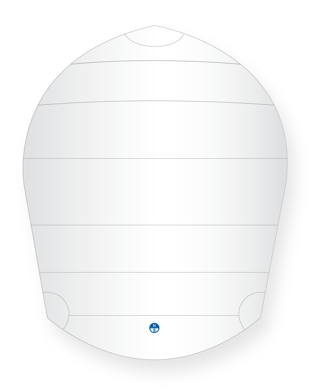 1 | White | North Sails 420 S-05 Spinnaker