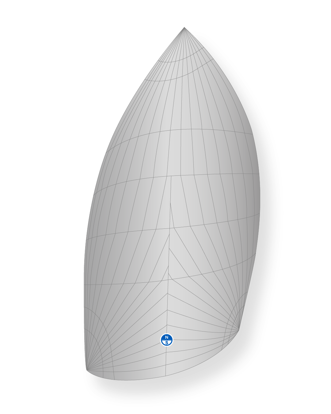 1 | NPL DOWNWIND / Gray | North Sails A2 Asymmetric Spinnaker NPL DOWNWIND Gray