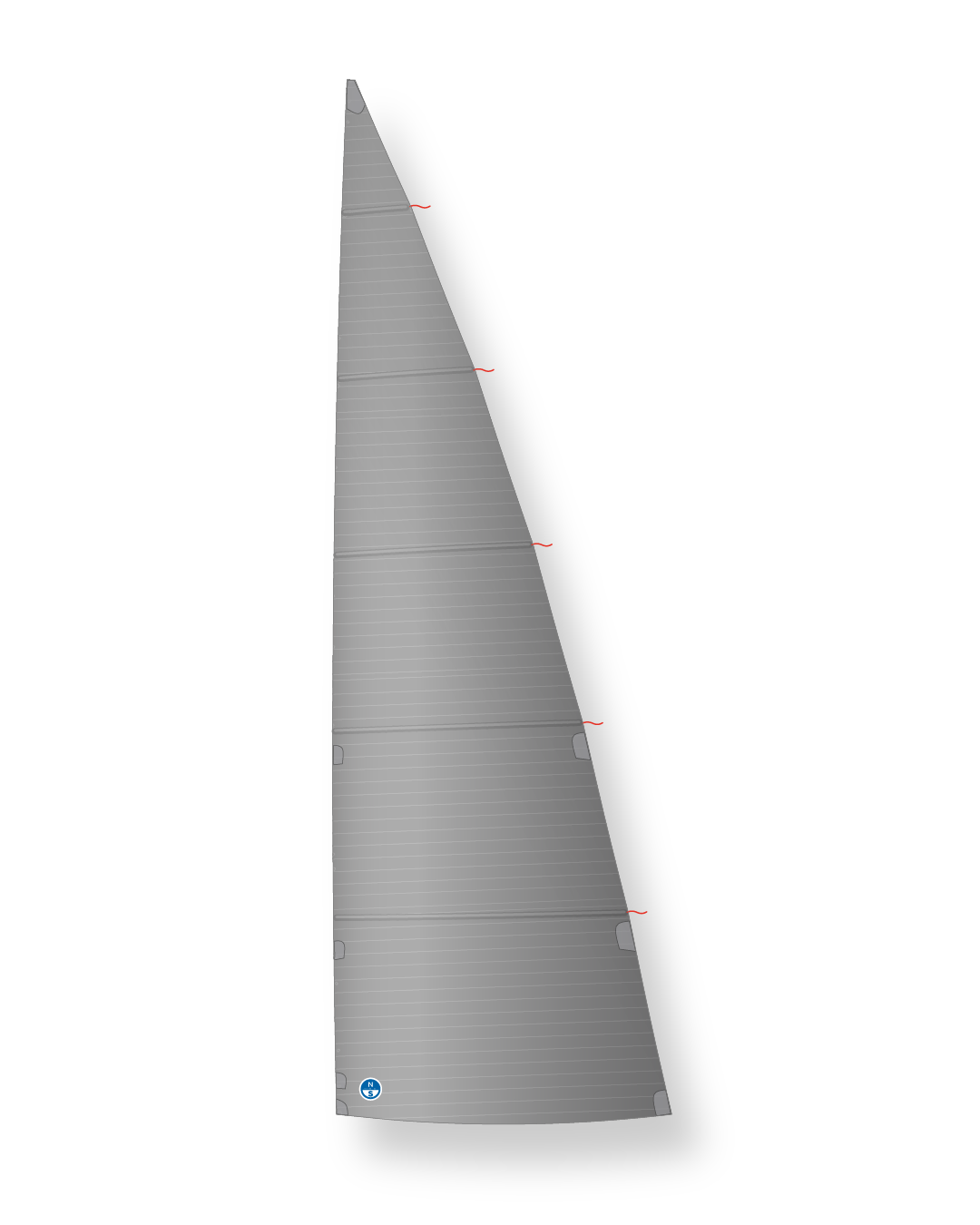 1 | 3Di ENDURANCE / Gray | North Sails Full Batten Cruising Mainsail 3Di ENDURANCE Gray